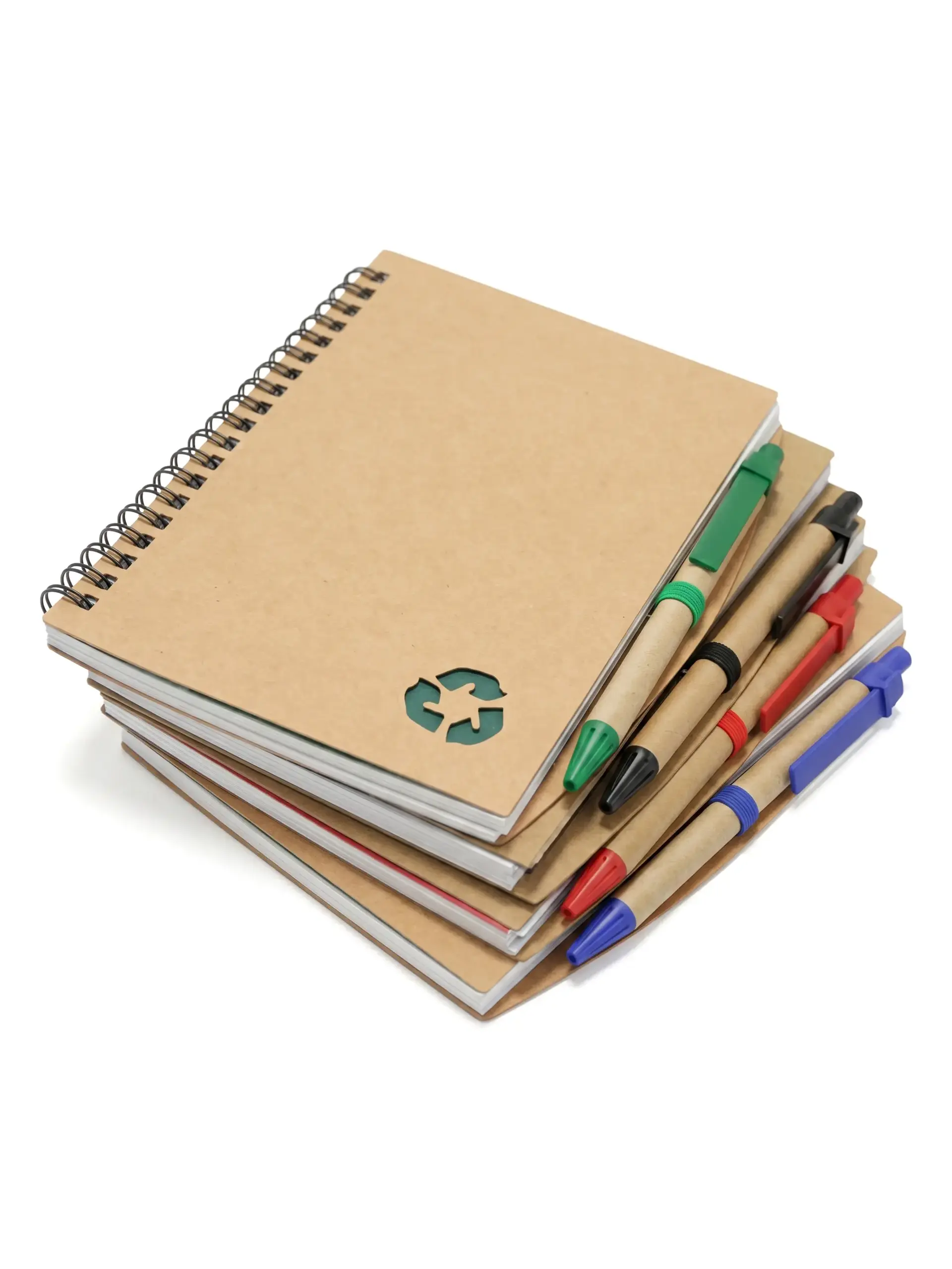 Mezepa - Eco-Friendly Die-Cut Notebook with Matching Pen