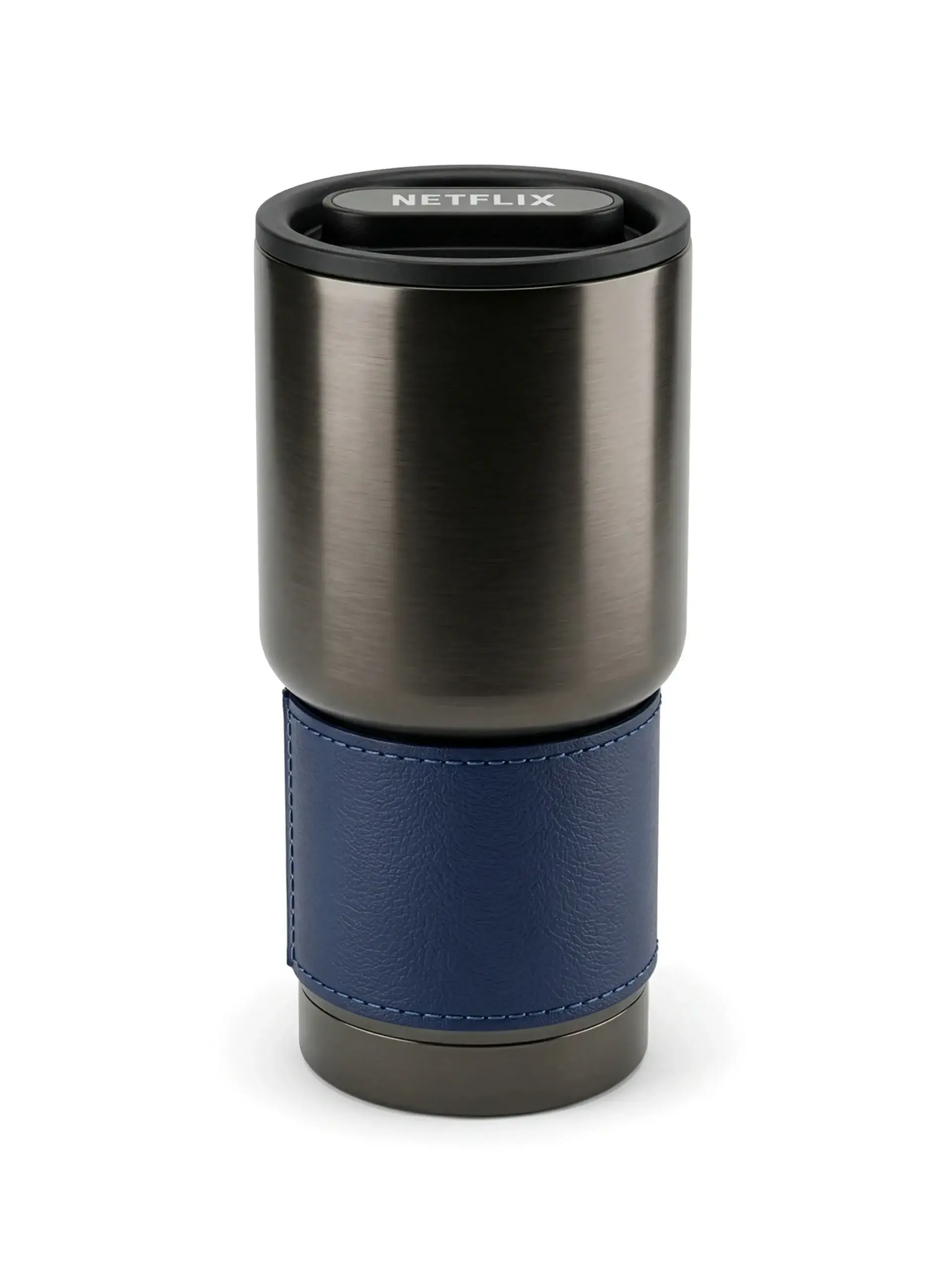 Vawawo - Insulated Tumbler with Grip Sleeve 530ml - Blue