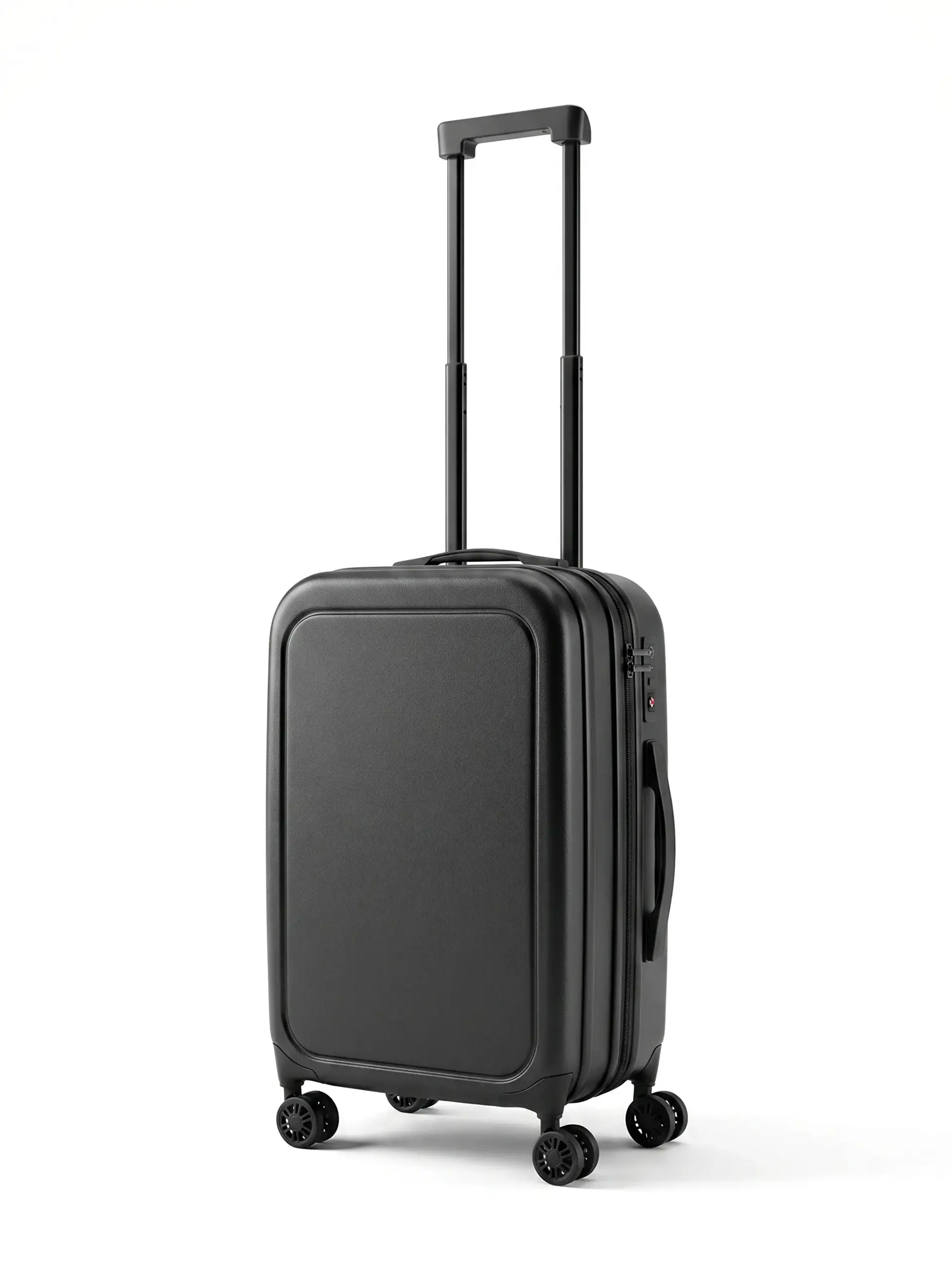 Urovom - Foldable Cabin Trolley Bag - Black Matt Finish
