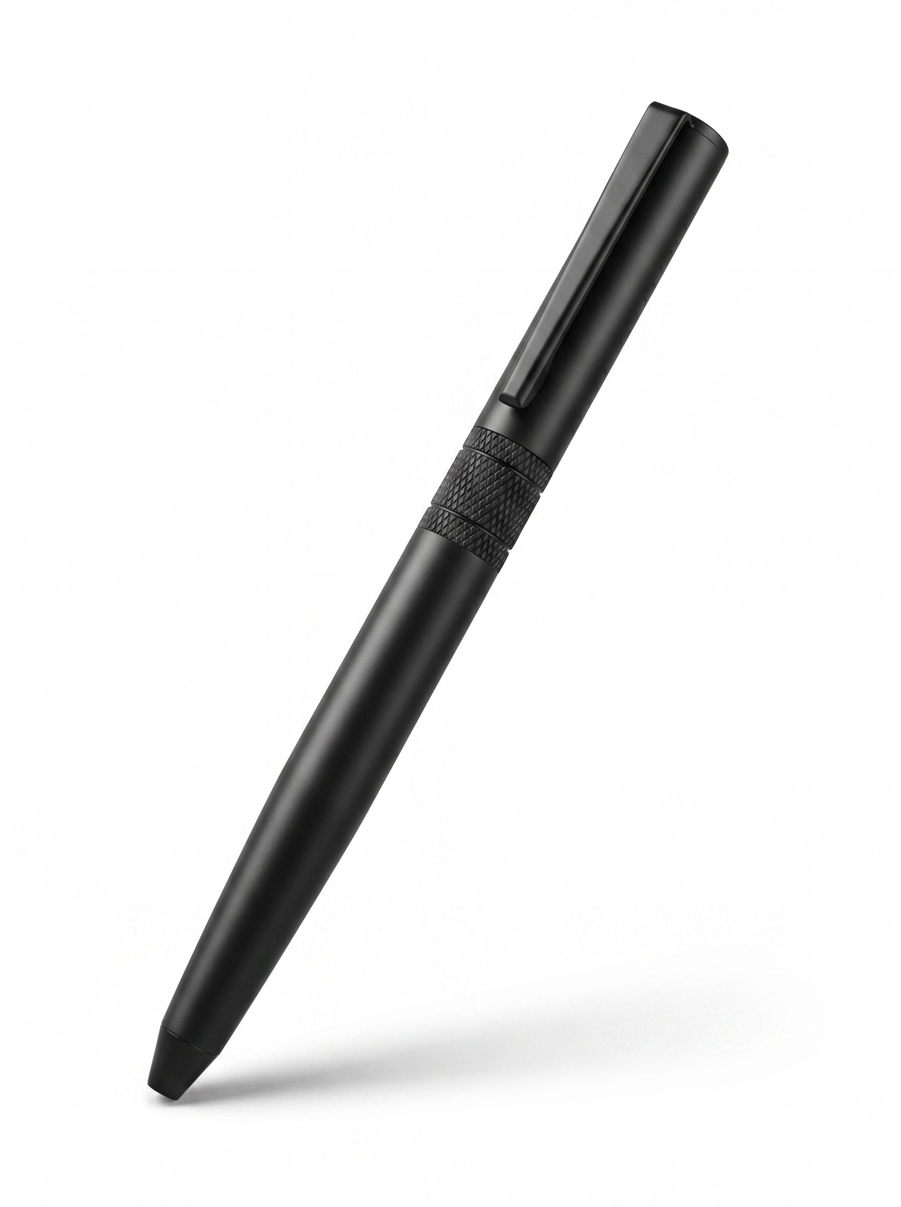 Black Metal Pen with Matte Finish