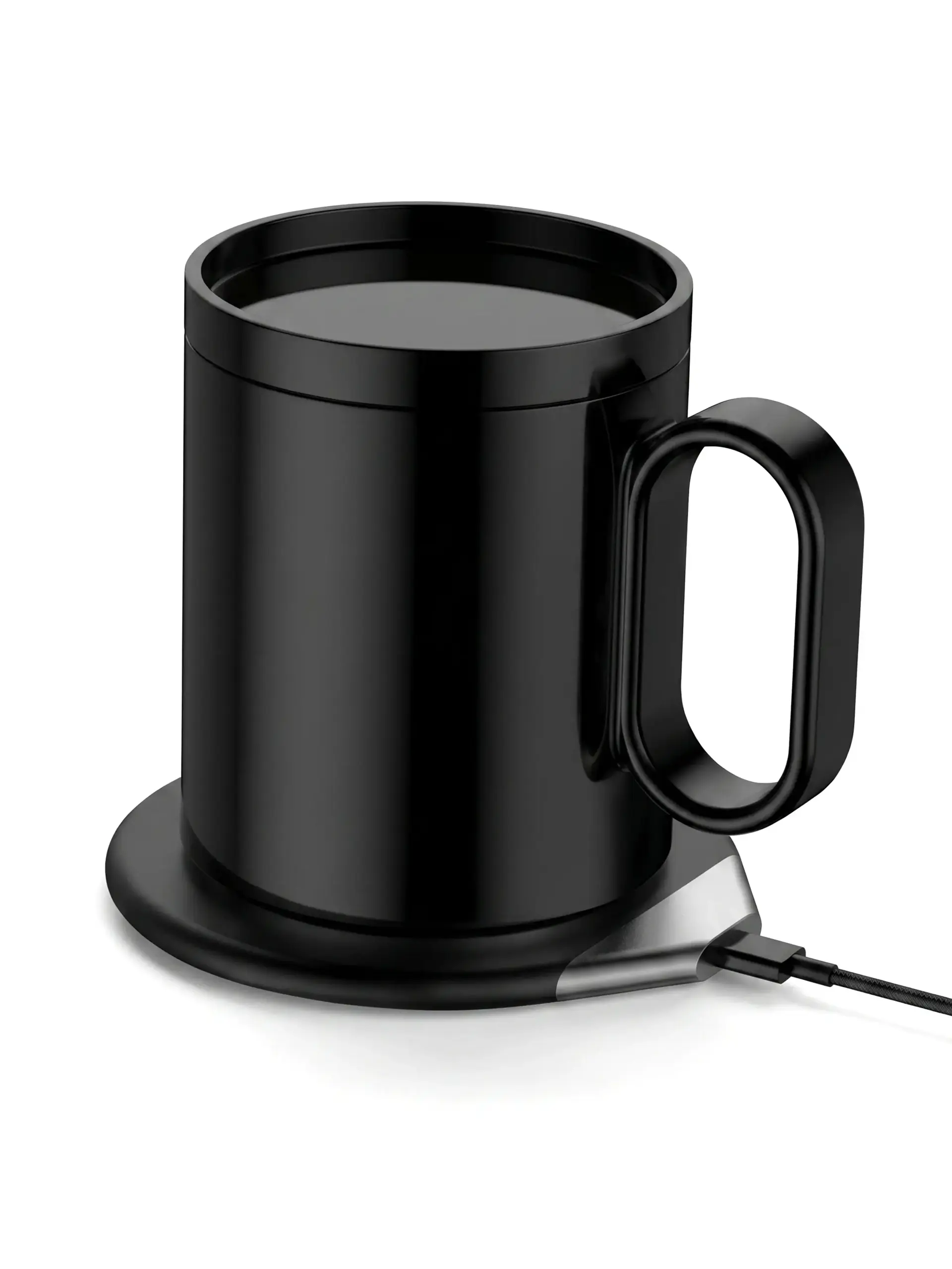 Vamuta - Smart Mug Warmer with Wireless Charger - Black