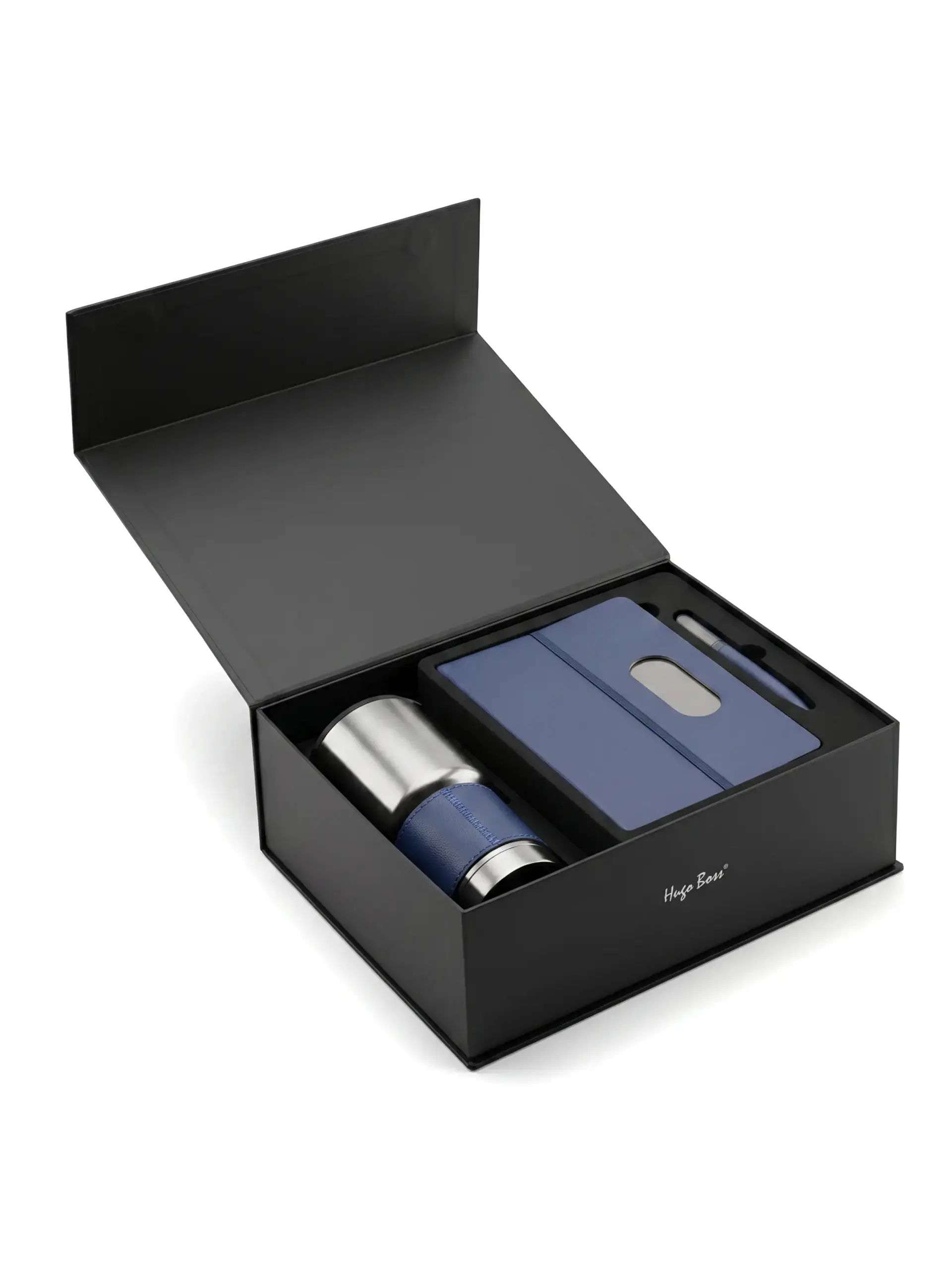 Suruvo - Gift Set of Tumbler Notebook and Pen - Blue