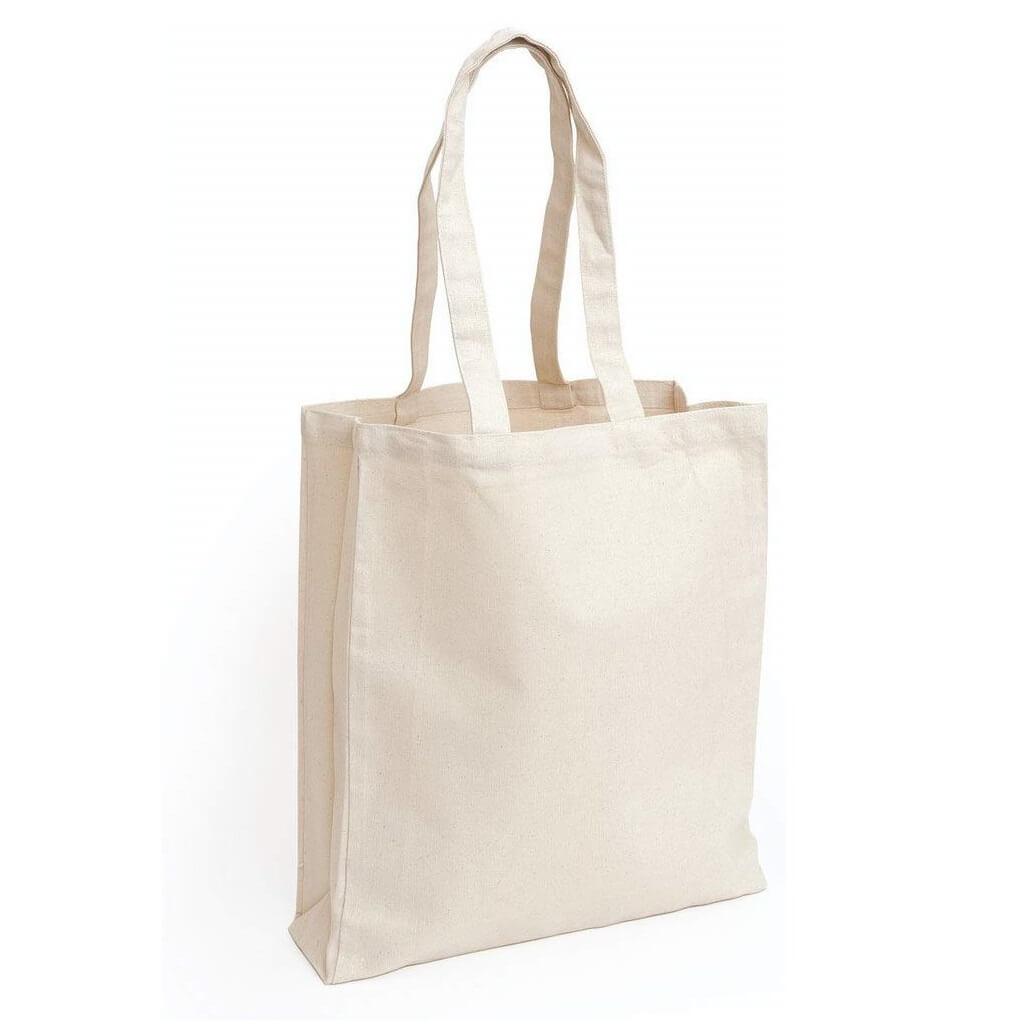 Uromak - Eco Friendly Cotton Shopping Bag With Gusset