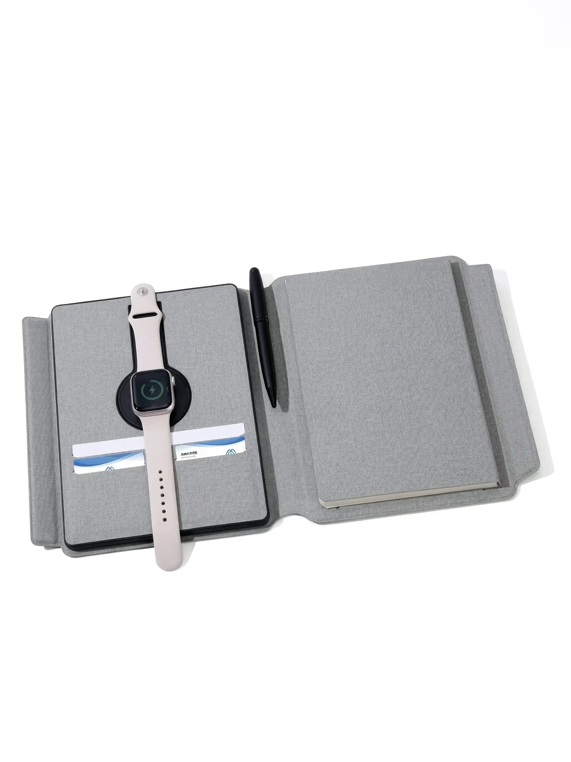Fosisa - Executive Hi-Tech Portfolio 10000mAh MagSafe 3-in-1 Notebook
