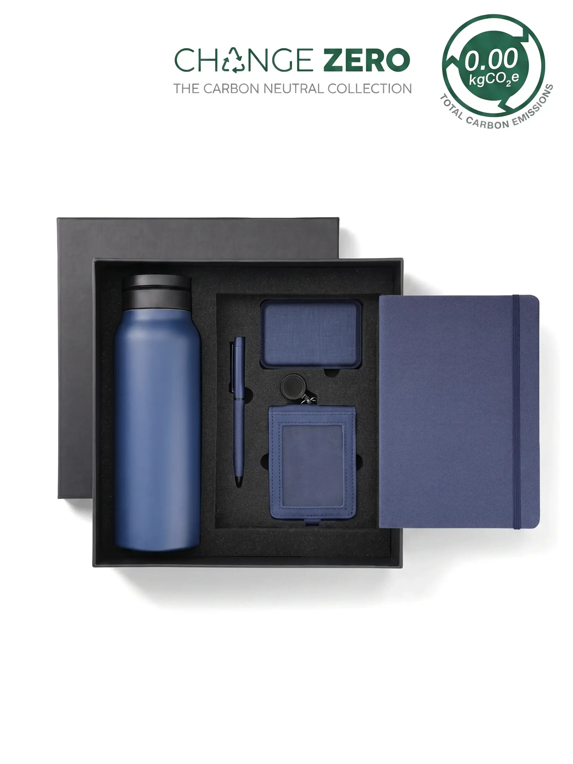 Nohebu - Sustainable 5pc Gratitude Gift Set - Navy Blue