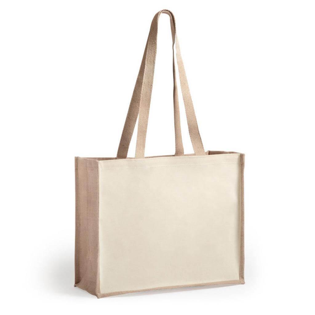 Sapure - Jute Bag With Two-Sided Canvas