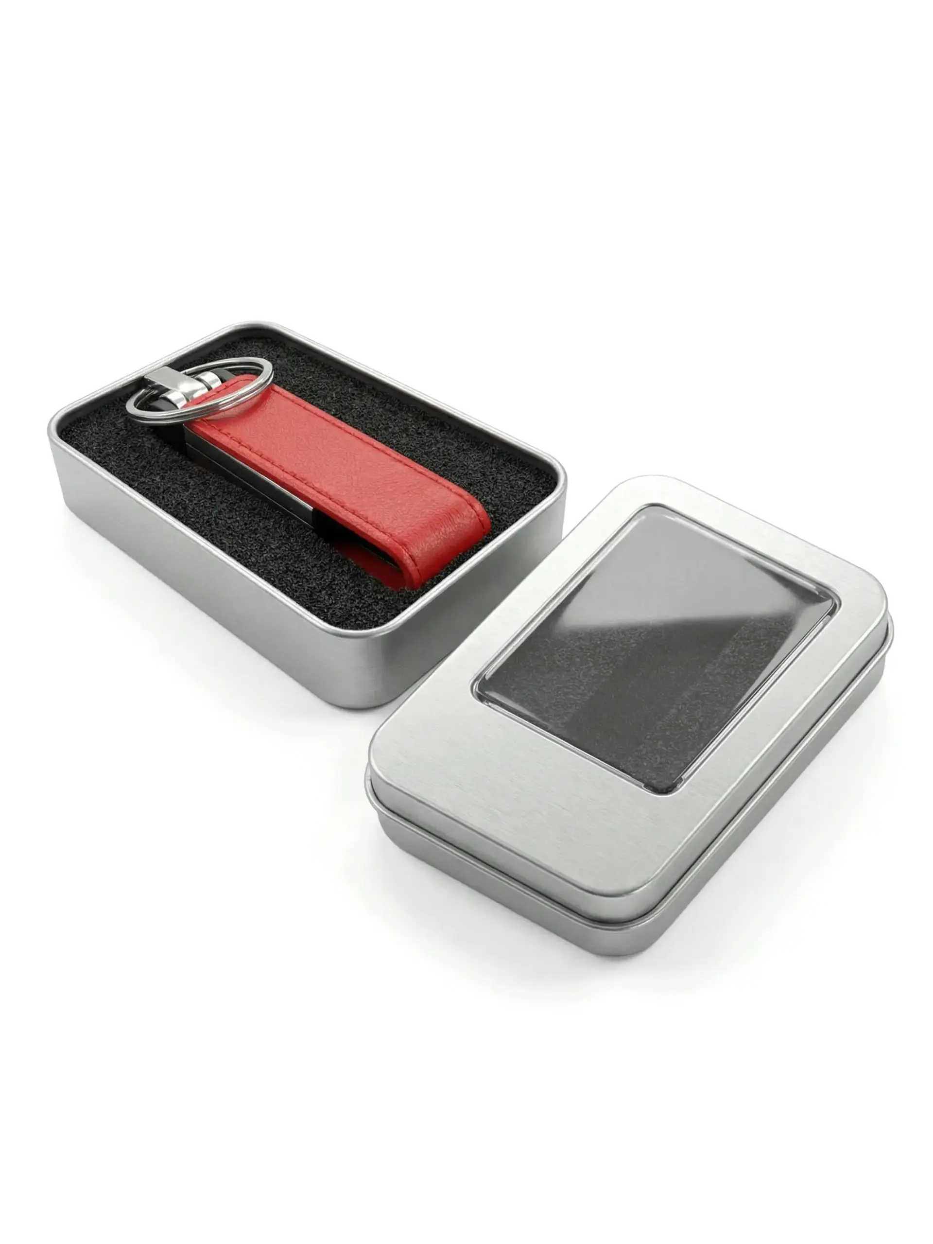 Lurice - Slim Leather and Metal USB Flash Drive 80mm