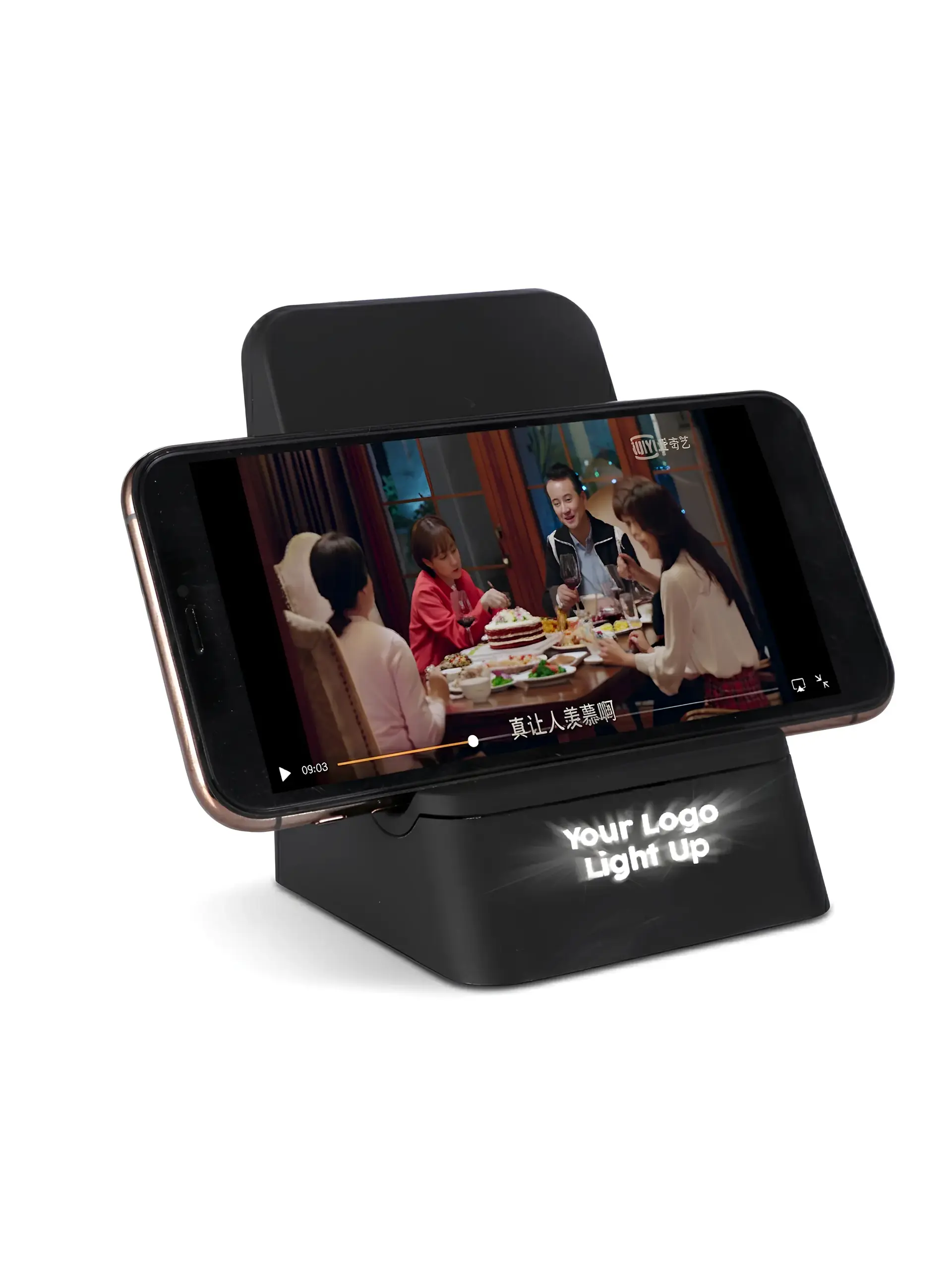 Sopodo - Light-Up Logo Wireless Charging Stand QI Standard 110mm