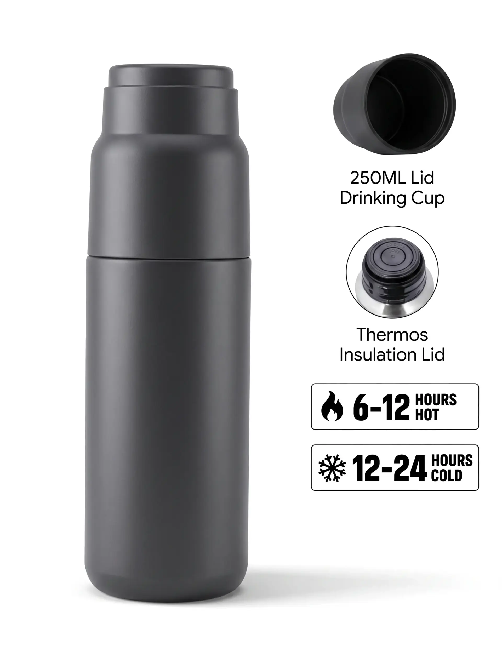 Akuvab - Double Walled Vacuum Flask 500ml