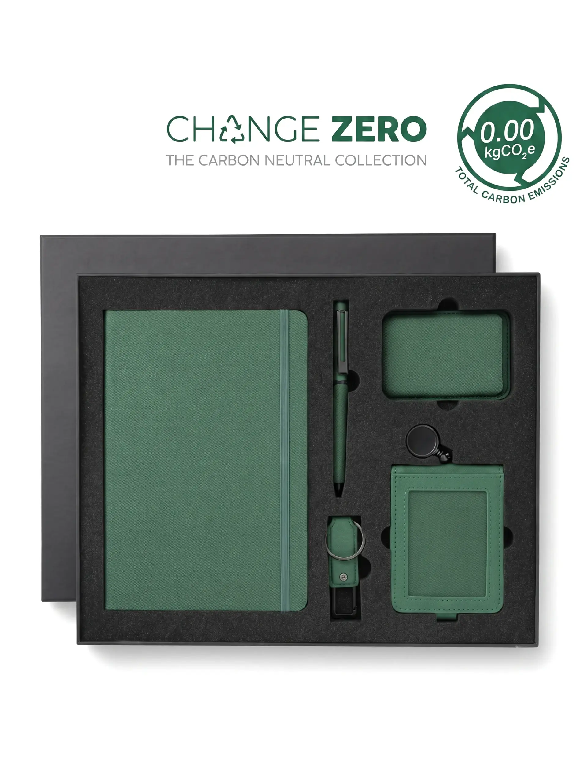 Necazu - Sustainable 5pc Onboarding Gift Set - Green
