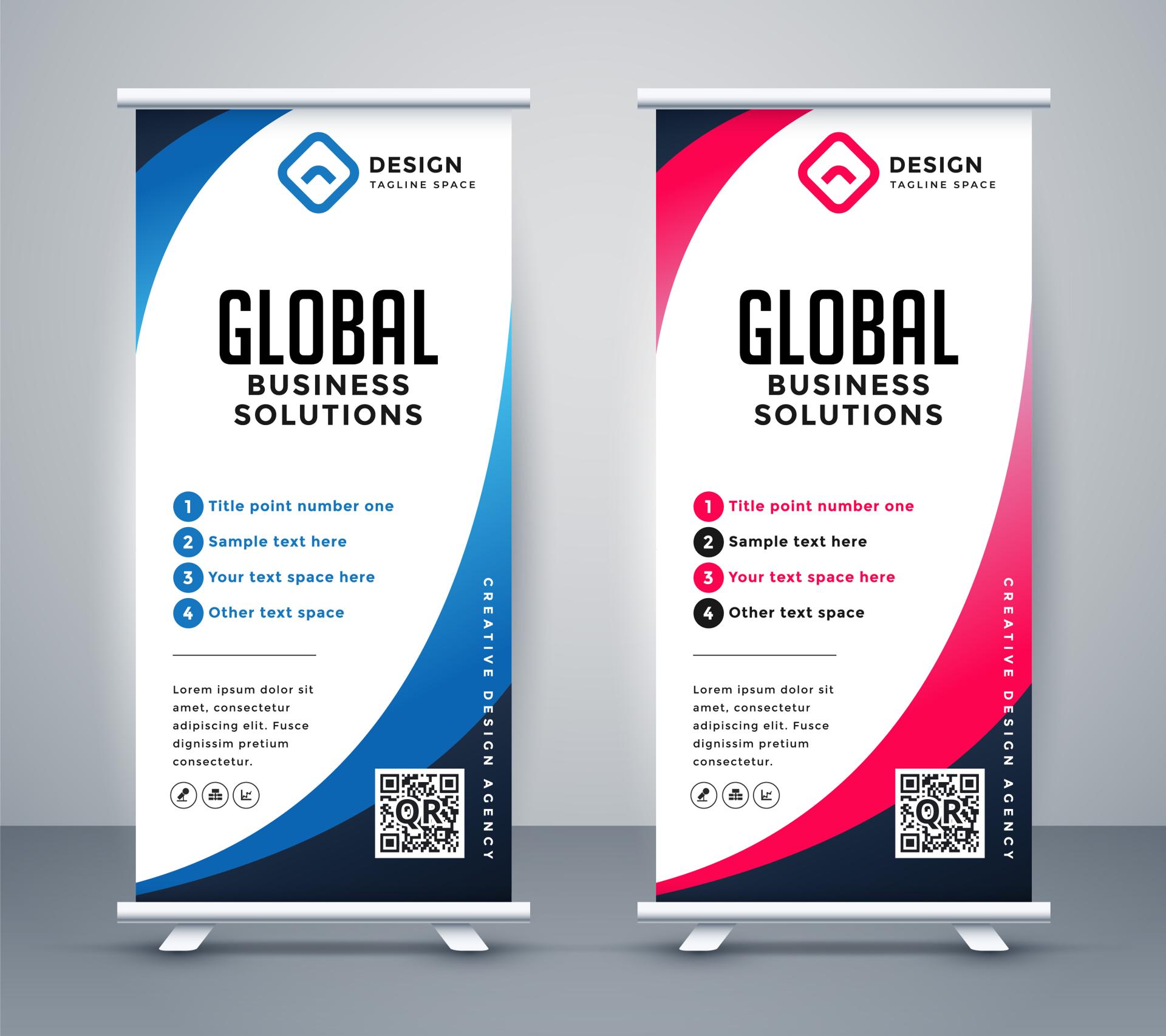 Roll-up & X-banners